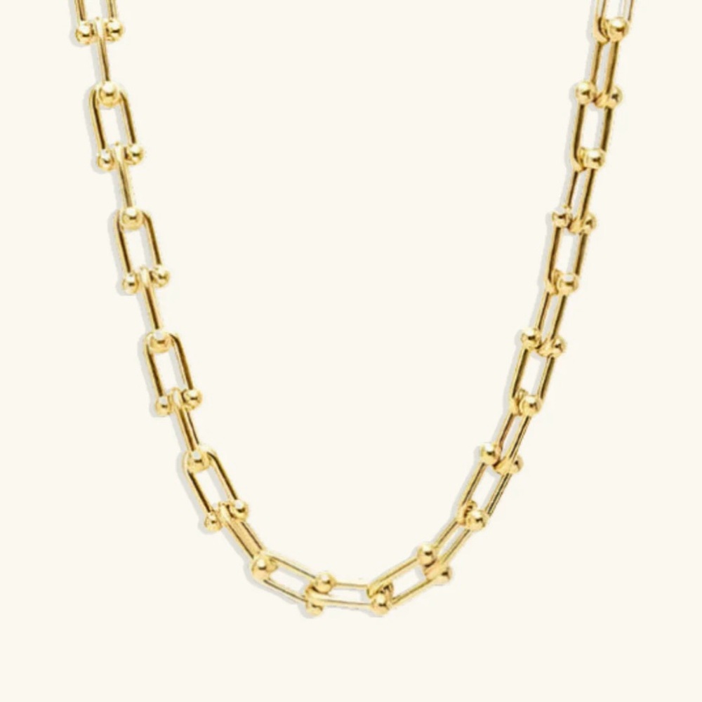 Love Aero Gold Plated London Link Necklace - Picture 2 of 7